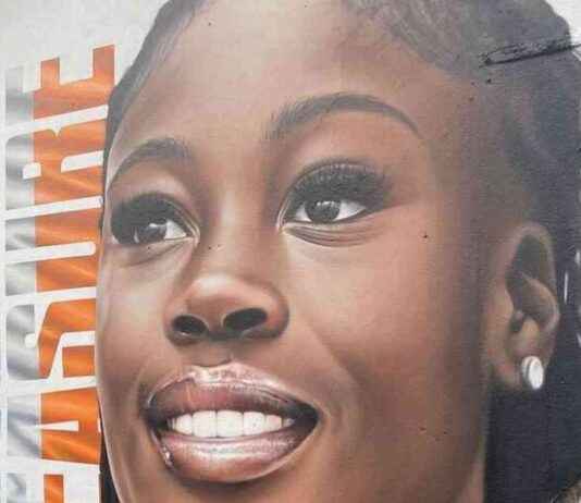 Rhasidat Adeleke Mural Takes Center Stage at Waterford Urban Art Festival news-12082024-131056